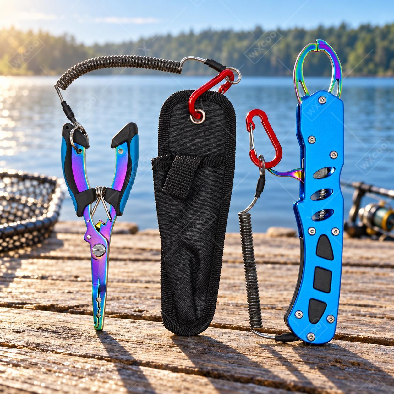 Blaue, mit Titan beschichtete  – Fishing Hook Remover Bewertung und Preis