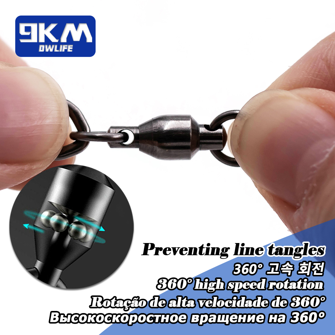 Angeln Wirbel Snap 25 ~ 100 St – Fishing Hook Offset Bewertung und Preis